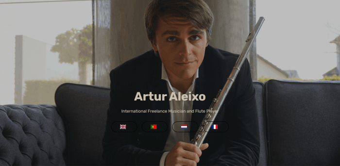 Artur Aleixo Website
