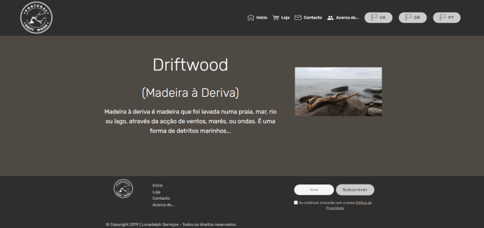 Drift Wood Website
