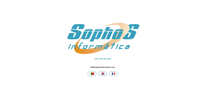 Sophos Informática Website